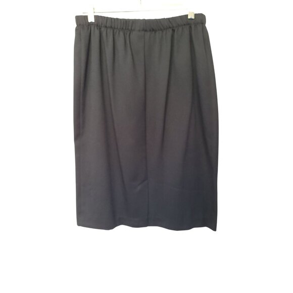 Lindsey Scott Womens Size 14 Plaid Blazer & Black Skirt Suit Set Vintage USA - Picture 9 of 13